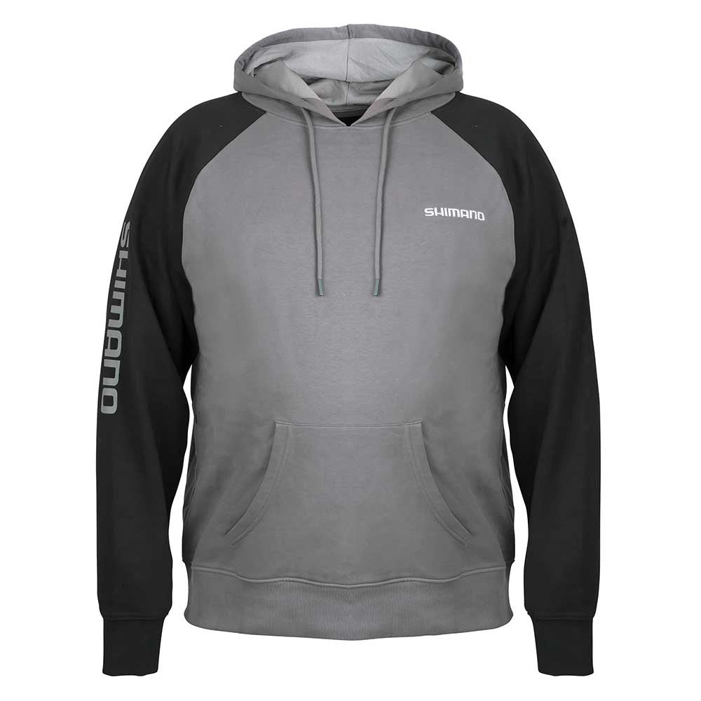Camisola Shimano Wear Pull Over Hoodie - Grey/Black