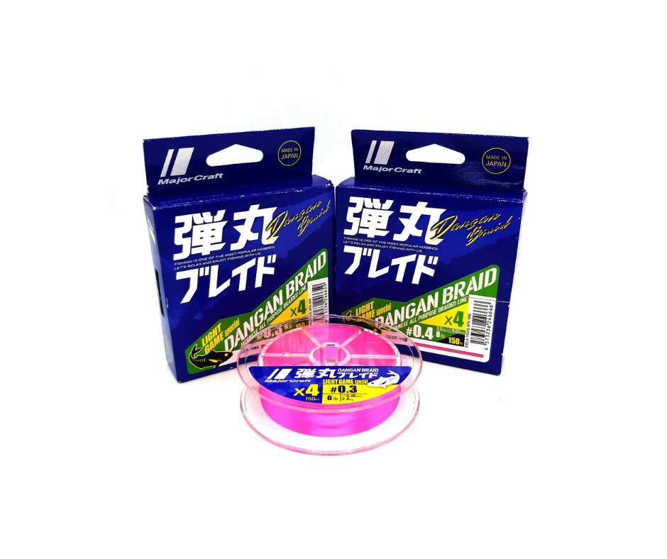 Fio Major Craft Dangan Braid X4 - Pink - 150MT