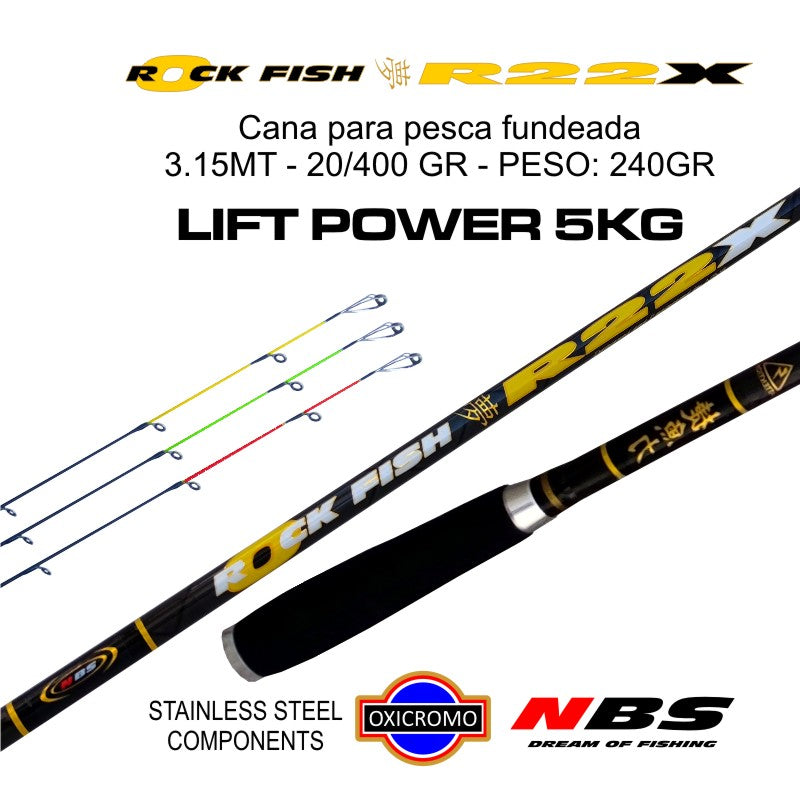 Cana NBS Rock Fish R22X (3.15 m | 20–400 g)