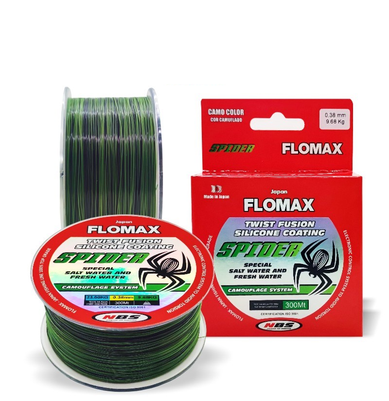 Fio Flomax Spider - Camo - 300MT