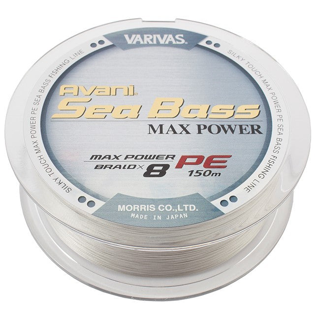 Fio Varivas Avani Sea Bass Max Power PE X8 - 150 MT