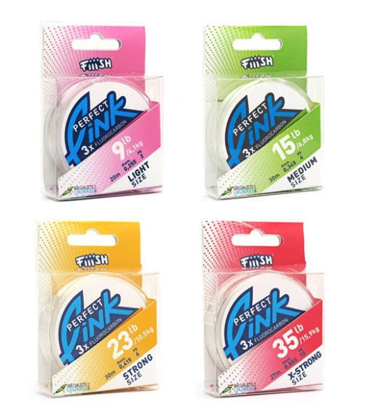 Fio Fiiish Perfect Link 3X Fluorocarbon - 30MT