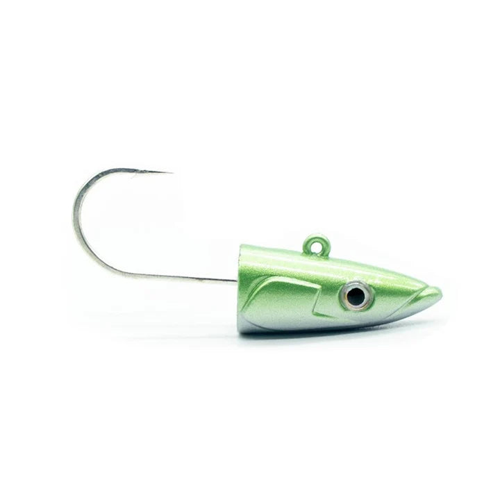 Cabeçotes Crazy Sand Eel 150 Off Shore - 20g - Vert Nacré - Pack 2