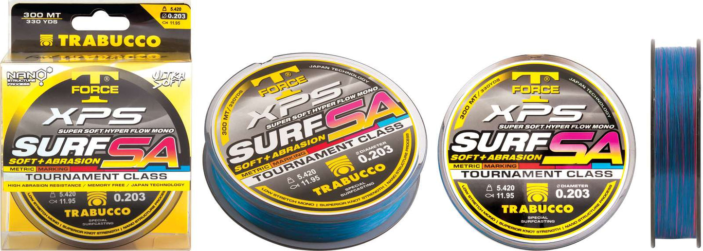 Fio Trabucco XPS Surf SA - Multicolor - 300MT