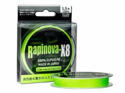 Fio Sufix Rapinova X8 - Lemon Green - 150MT
