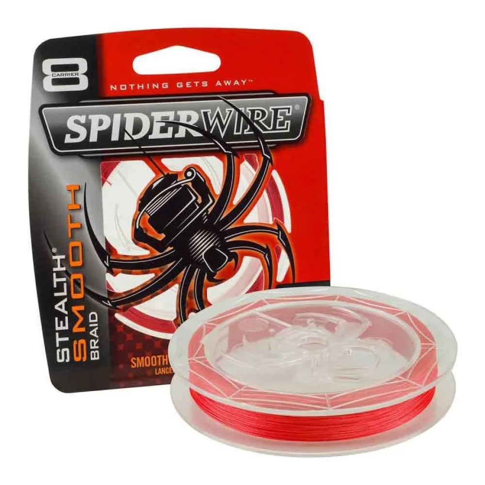 Fio SpiderWire Stealth Smooth 8 - Red - 150MT