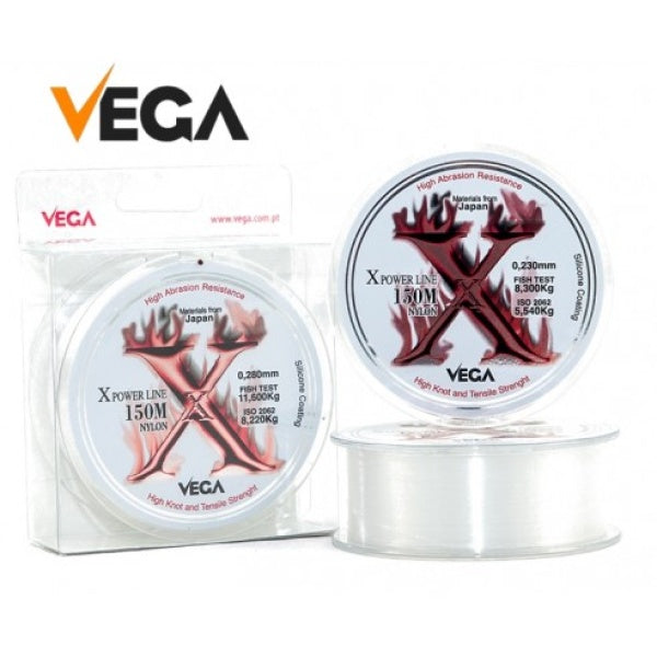 Fio Vega X-Power Line – Clear - 150MT