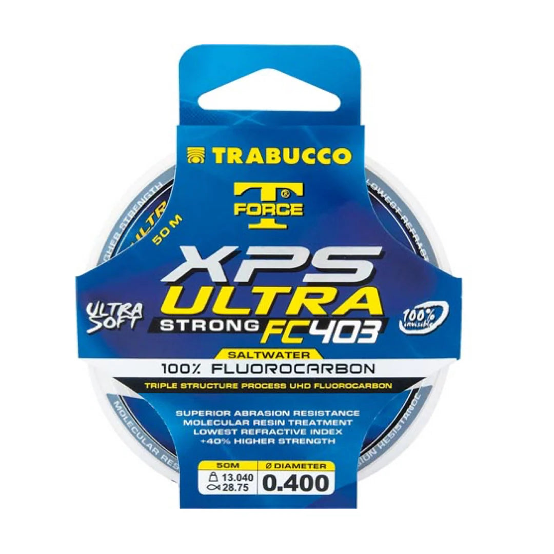 Fio Fluorocarbon Trabucco XPS Ultra Strong FC 403 SW - 50MT