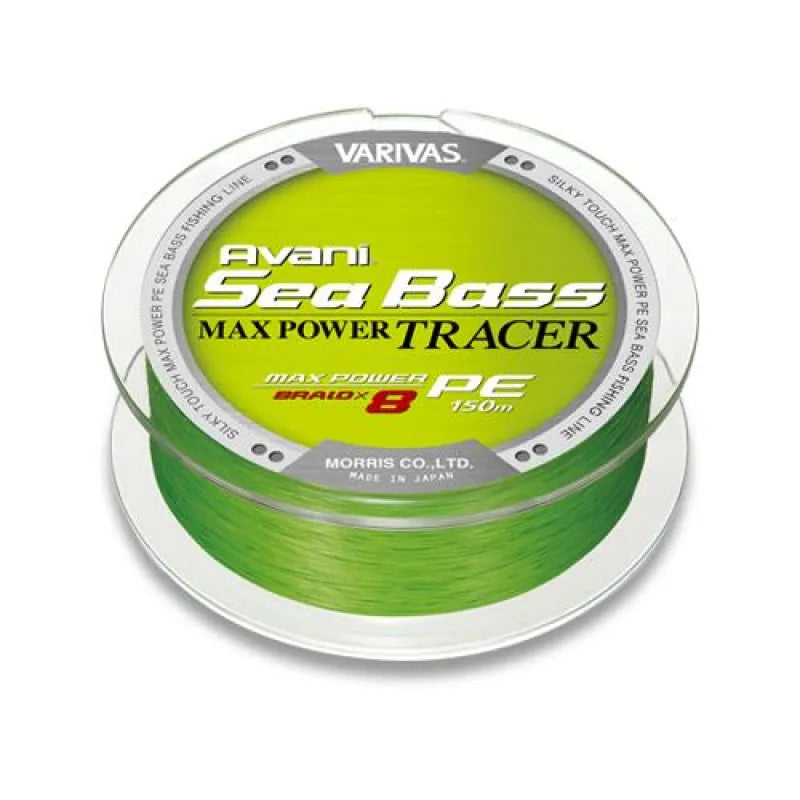 Fio Varivas Avani Sea Bass Max Power Tracer PE - 150MT