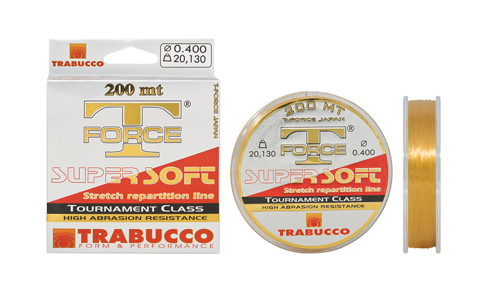 Fio Trabucco T‑Force Super Soft - Gold - 200MT