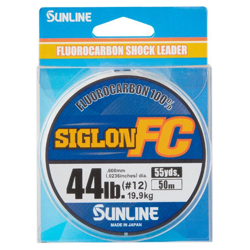 Fio Sunline Siglon FC Fluorocarbon 50MT - Clear -
