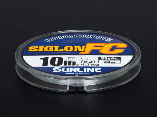 Fio Sunline Siglon FC Fluorocarbon 50MT - Clear -