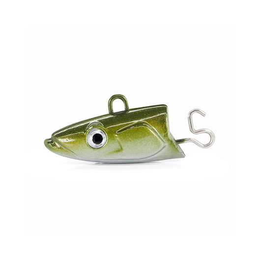 Cabeçotes Black Eel Off Shore - 40g - Khaki - Pack 2