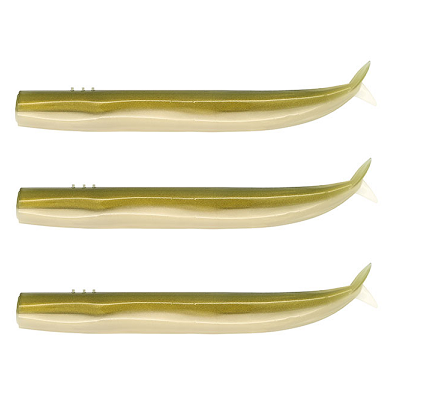 Vinil Fiiish - Crazy Sand Eel 100 - Pack 3 corpos