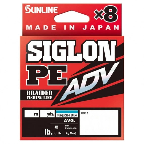 Fio Sunline Siglon PE ADV - Turquoise Blue - 300 MT