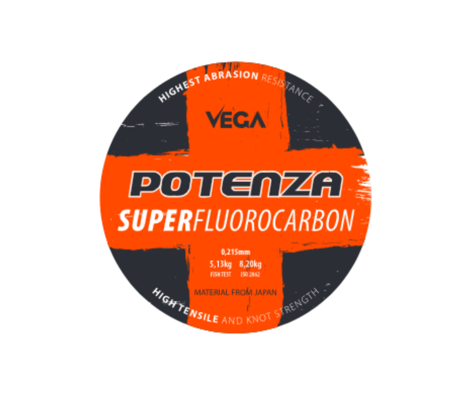 Fio Vega Potenza Super Fluorocarbon - 50MT