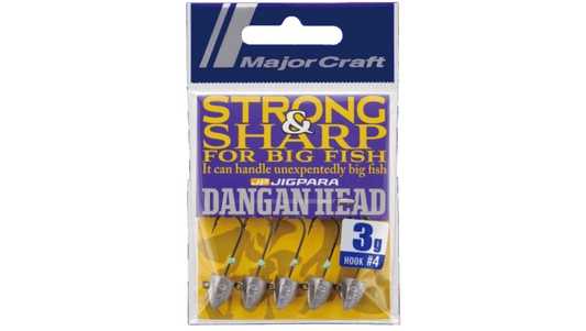 Cabeçotes Major Craft – Jigpara Dangan Head - Pack 5