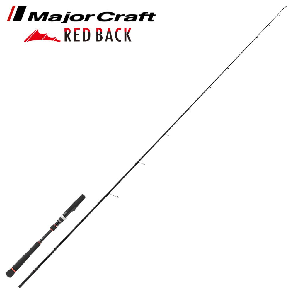 Cana Major Craft Redback 1G RB1-S66M (1.98 m | Máx. 120 g)