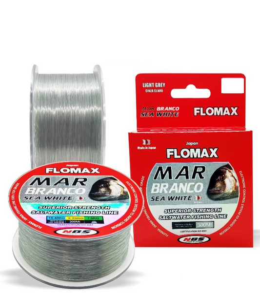 Fio Flomax Mar Branco - Grey - 300MT