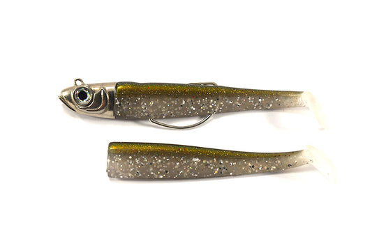 Vinil Gt-Bio - Roller Shad - 125mm - Combo 28Gr - Total 37g - Kaki Shiner