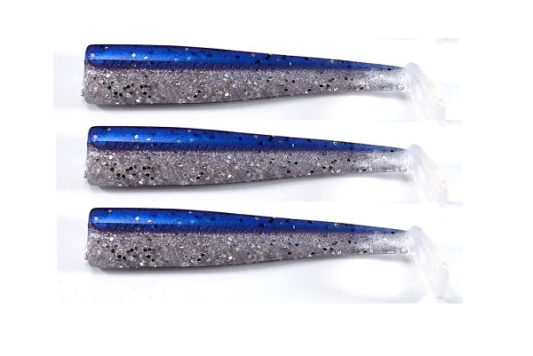 Vinil Gt-Bio - Roller Shad - 125mm - Pack 3 Corpos