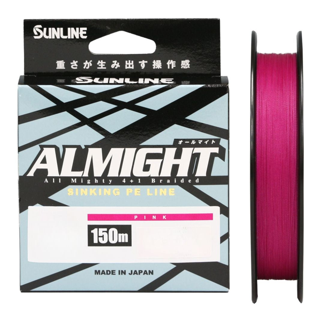 Fio Sunline Almight PE /Afundante/ - Pink - 150MT