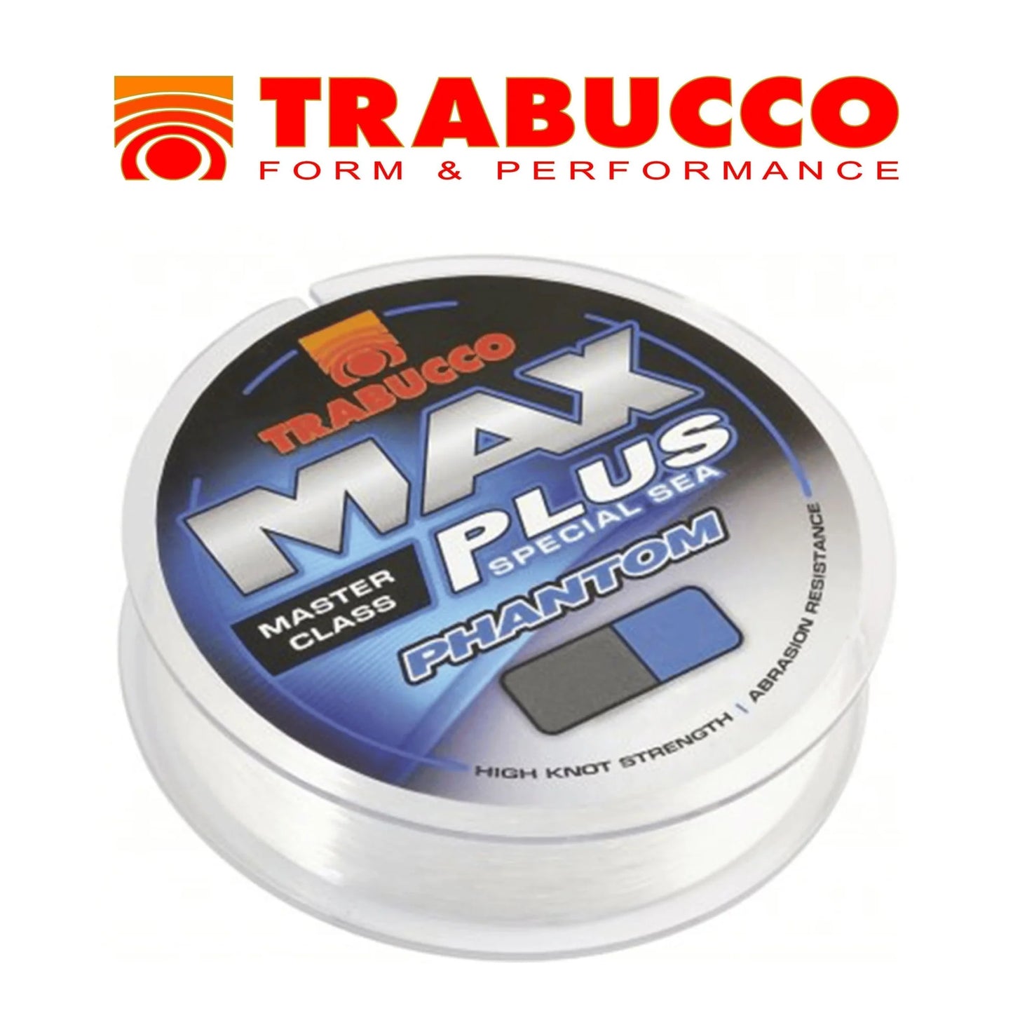 Fio Trabucco Max Plus Phantom - Clear - 300MT