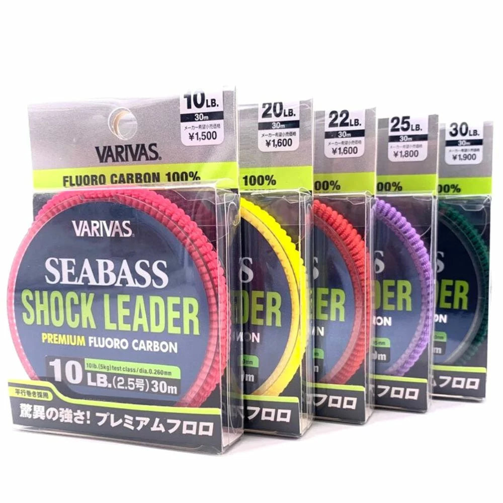 Fio Varivas Seabass Shock Leader Fluorocarbon – 30MT -