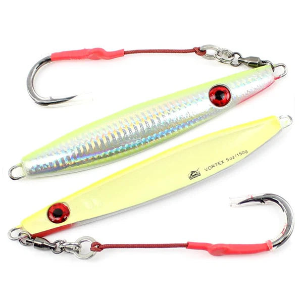 Amostra Williamson - Jig Vortex Speed - Charteuse Glow Chrome - 150g