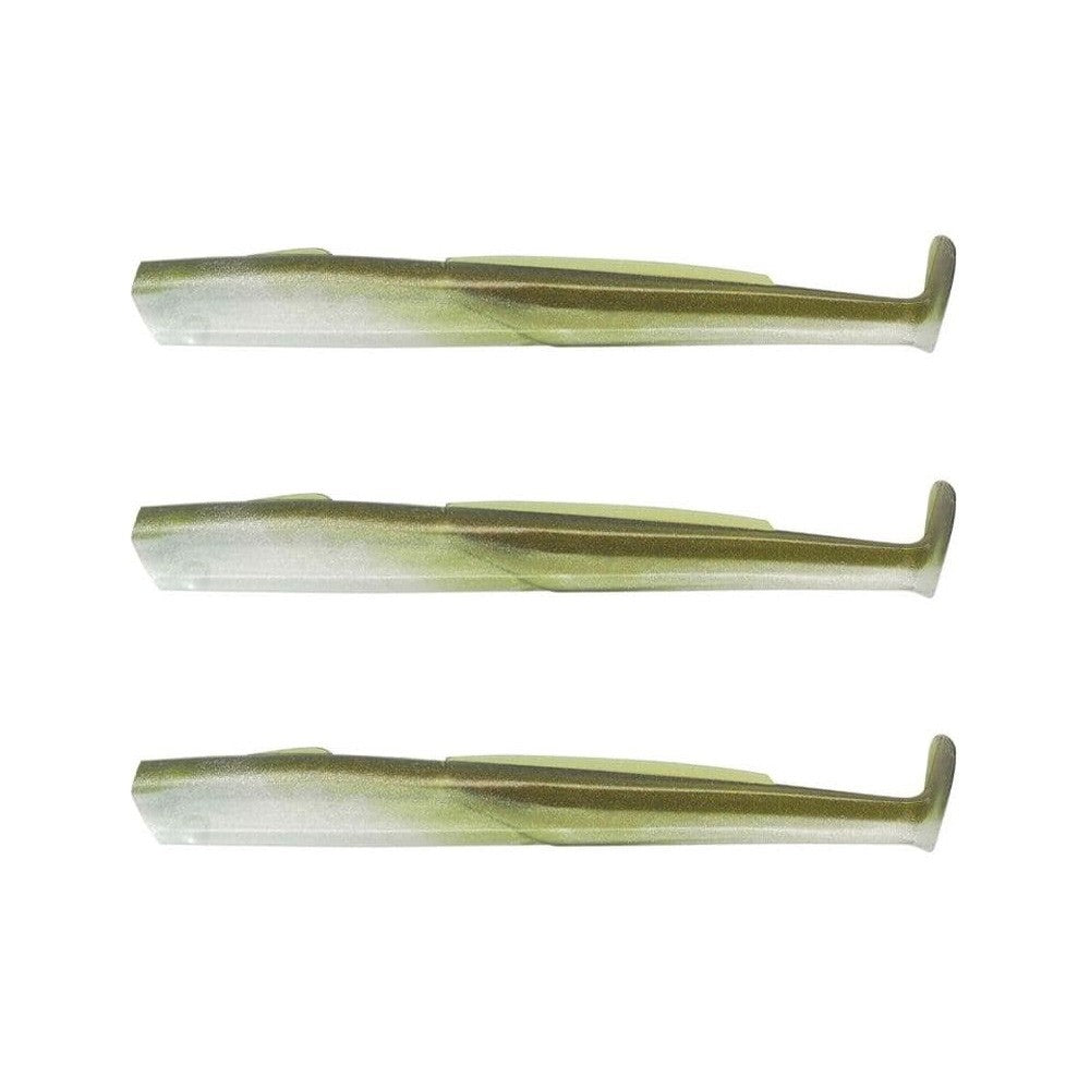 Vinil Fiiish - Black Eel 110 (Nº2) - Pack 3 Corpos - Kaki