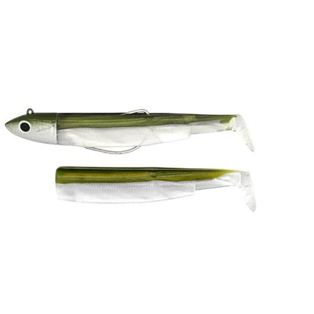 Vinil Fiiish - Black Minnow 160 (nº5) - Combo Off Shore - 60g - Kaki