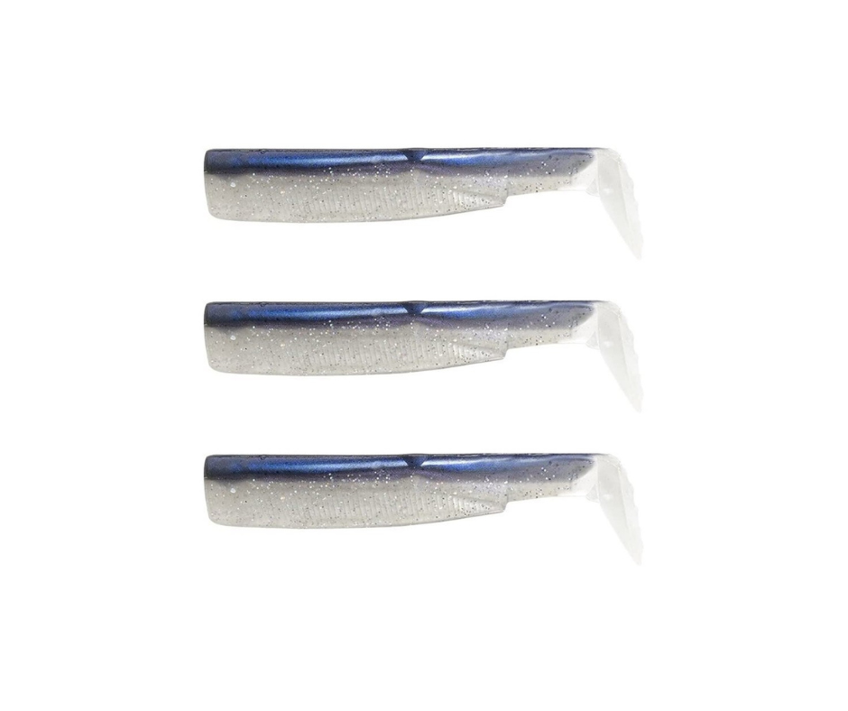 Vinil Fiiish - Black Minnow 120 (Nº3) - Pack 3 corpos