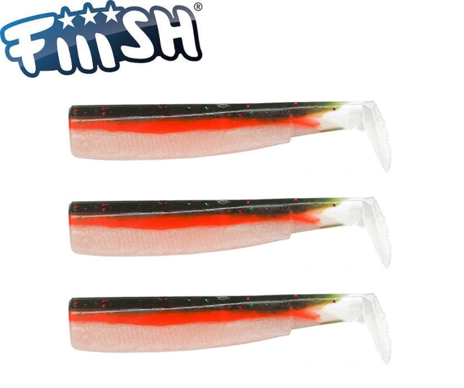 Vinil Fiiish - Black Minnow 160 (Nº5) - Pack 3 corpos