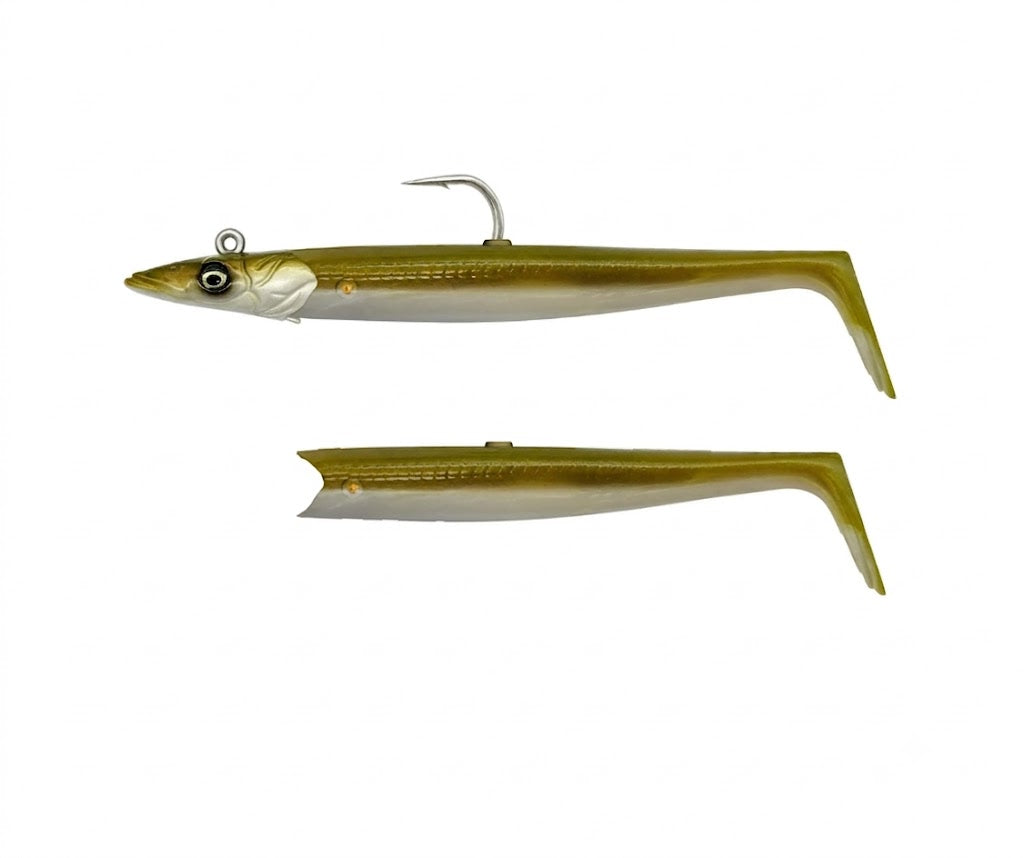 Vinil Savage Gear - Sandeel V2 - 12cm | 22g | - (Vinil Montado + 1 Corpo)