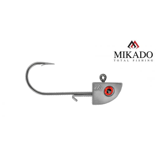 Cabeçotes Mikado - Triangle Jig Jaws 3D Red Eye - 2/0 - Pack 3
