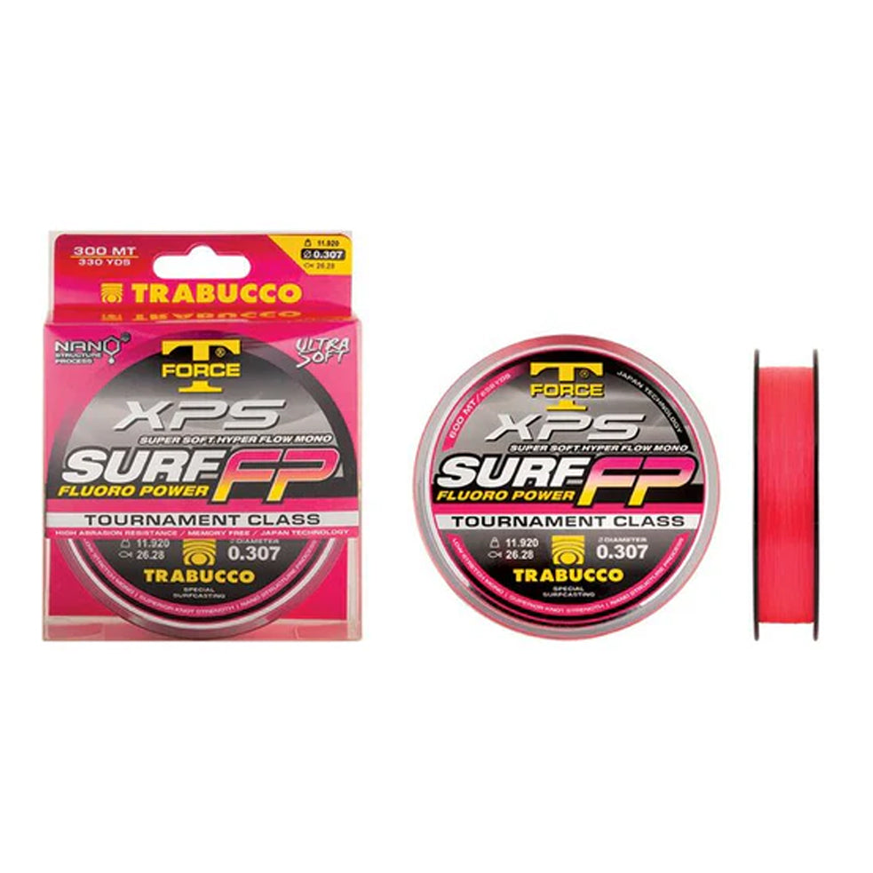 Fio Trabucco XPS Surf FP - Dayglow Pink - 600MT
