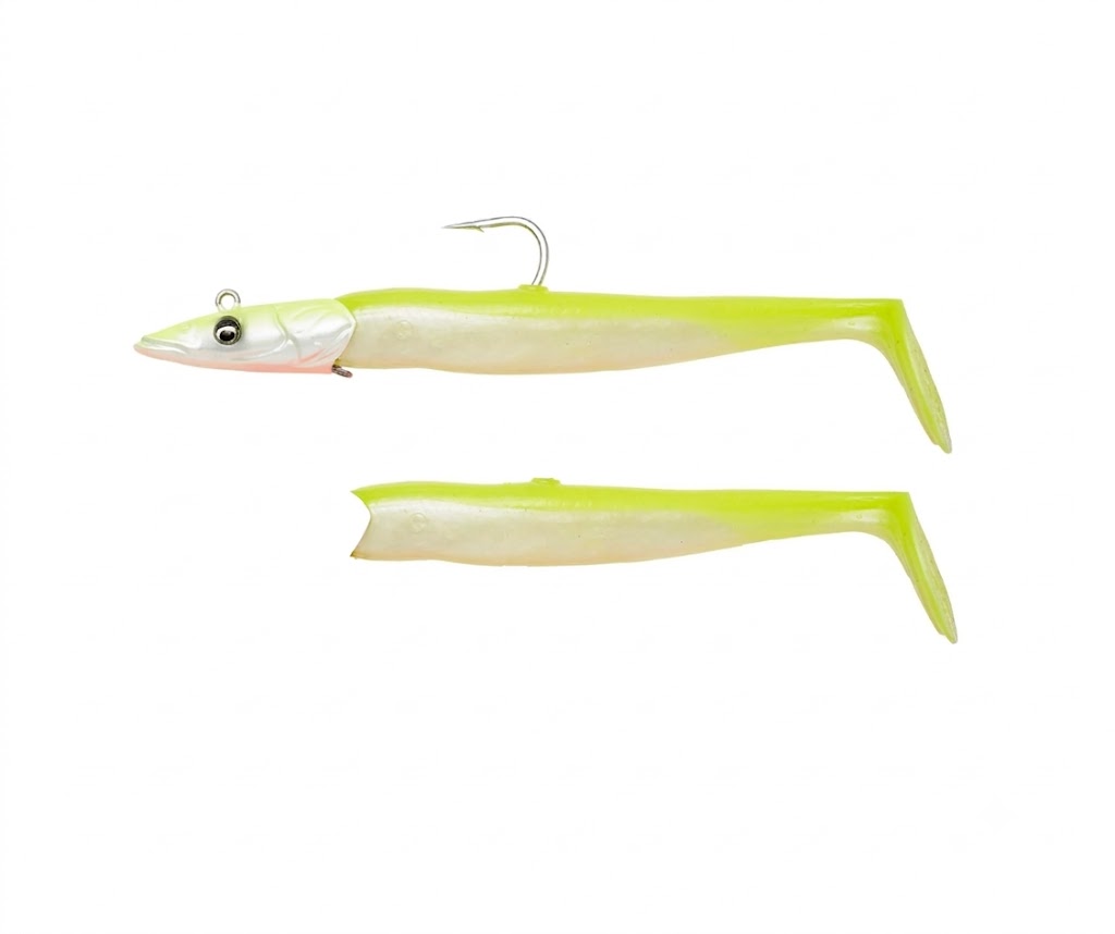 Vinil Savage Gear - Sandeel V2 - 12cm | 22g | - (Vinil Montado + 1 Corpo)