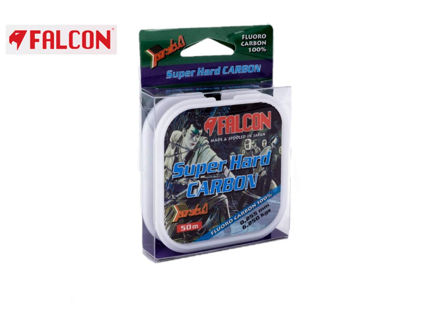 Fio Falcon Super Hard Fluorocarbon – 50MT