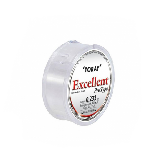 Fio Toray Excellent Pro Type Fluorocarbon - 50 MT