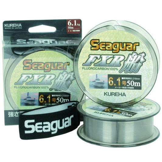 Fio Seaguar FXR 100% Fluorocarbon – 50MT