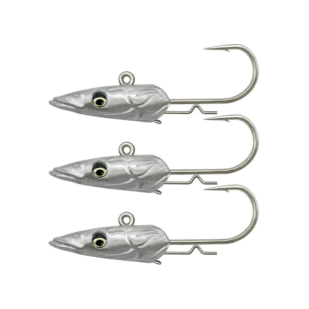 Savage Gear Sandeel V2 - Cabeçotes/ JigHeads - 30g - Pack 3