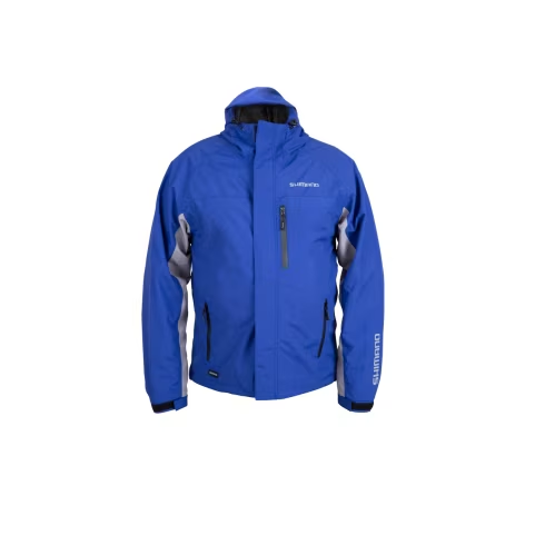Casaco Shimano Rain Jacket Non Padded Azul