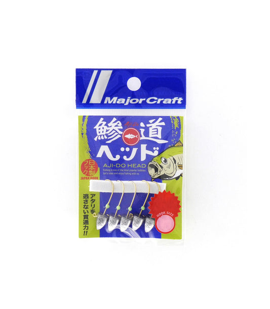 Cabeçotes Major Craft - Aji-Do Head - 2g - Pack 5