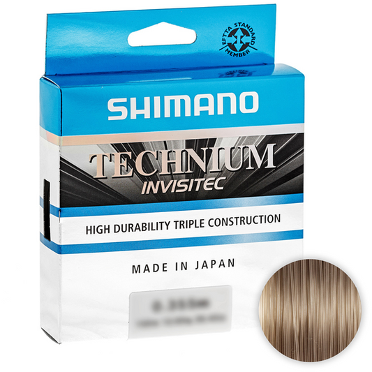 Fio Shimano Technium Invisitec - Low Grey - 300MT