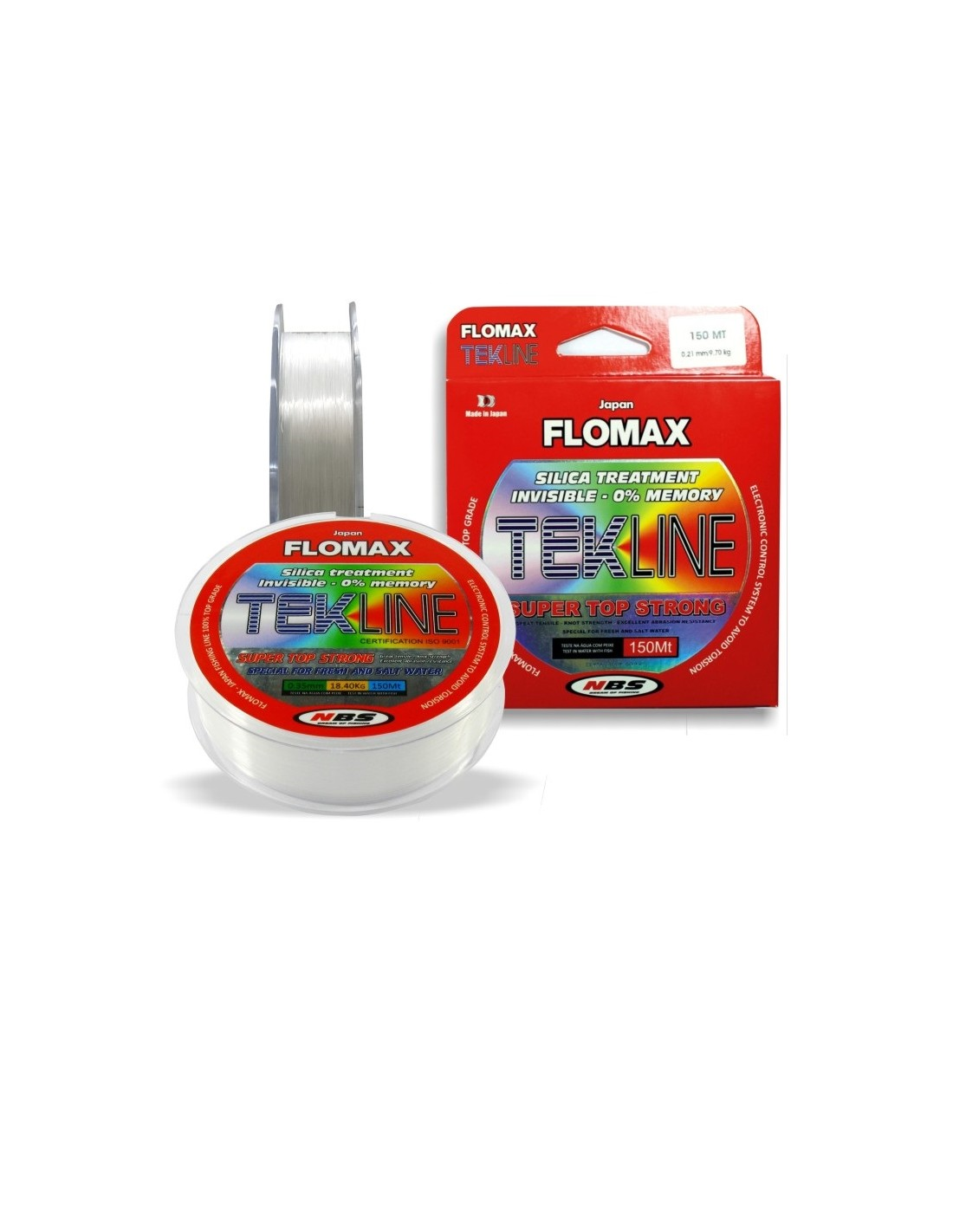 Fio Flomax Tekline - Clear - 150MT