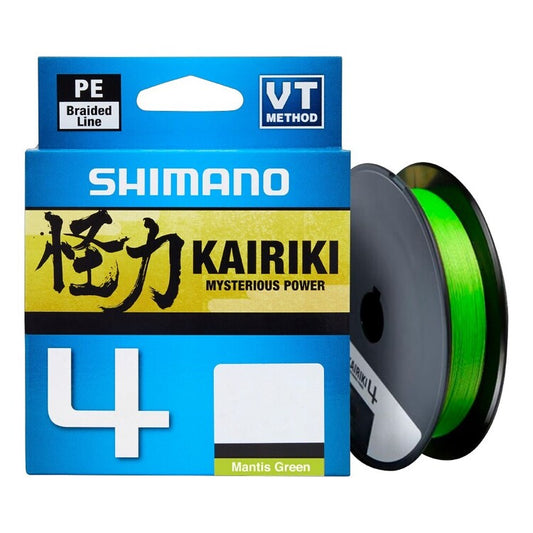 Fio Shimano Kairiki 4 – Mantis Green - 300MT