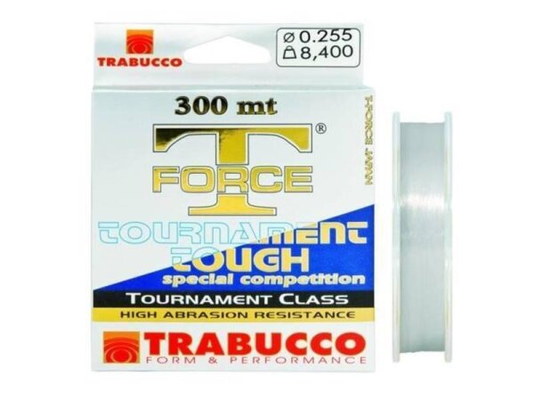 Fio Trabucco T‑Force Tournament Tough - Clear - 300MT