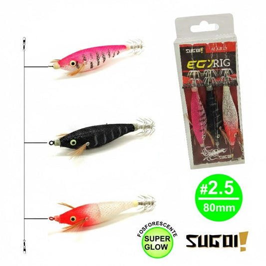 Amostra Sugoi - Montagem Egyrig - 2.5 / 8CM