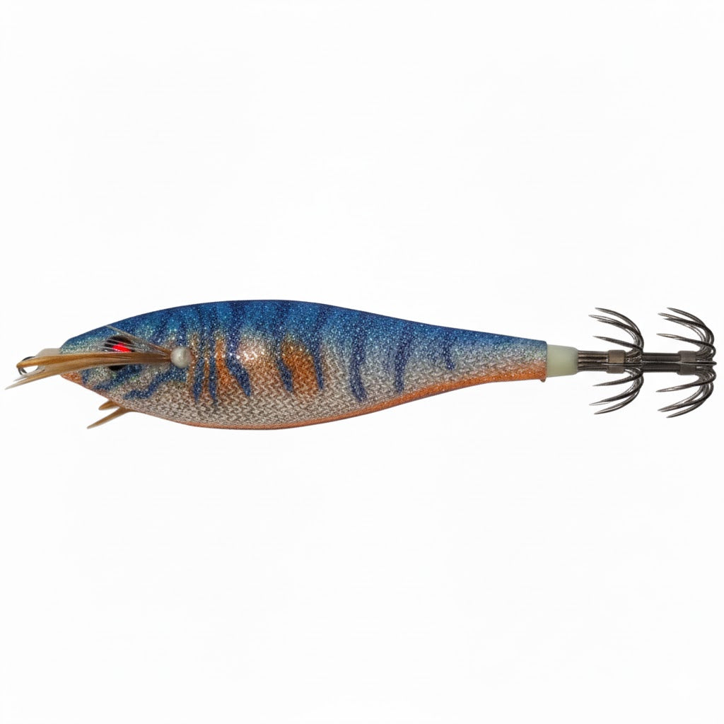 Amostra Cinnetic - Squid Jig Tiger Glow - 7cm / 10g