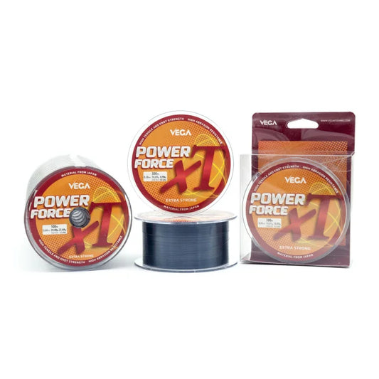 Fio Vega Power Force XT - Steel Grey - 1000MT